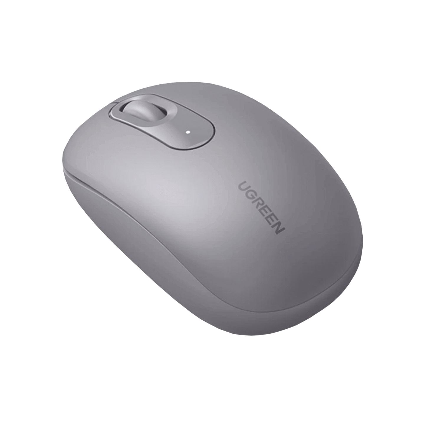 Mouse Inalámbrico 2.4G | Ergonómico | Anti-caída y Anti-interferencias | Batería Alcalina AA incluida | Color Gris