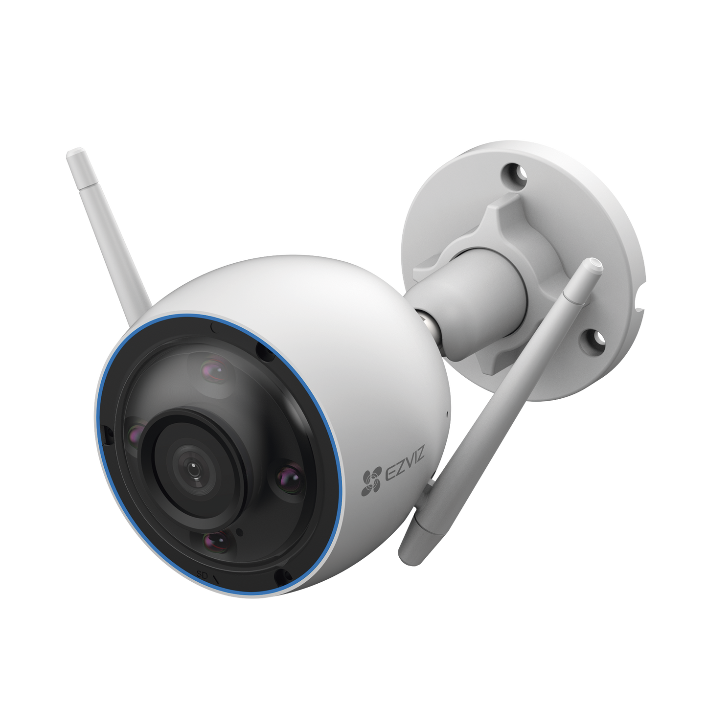 Bala WiFi 5MP (3K) | Detección Humana y Vehicular | Efecto Sirena | Colores en Oscuridad | Micro SD | Uso Exterior