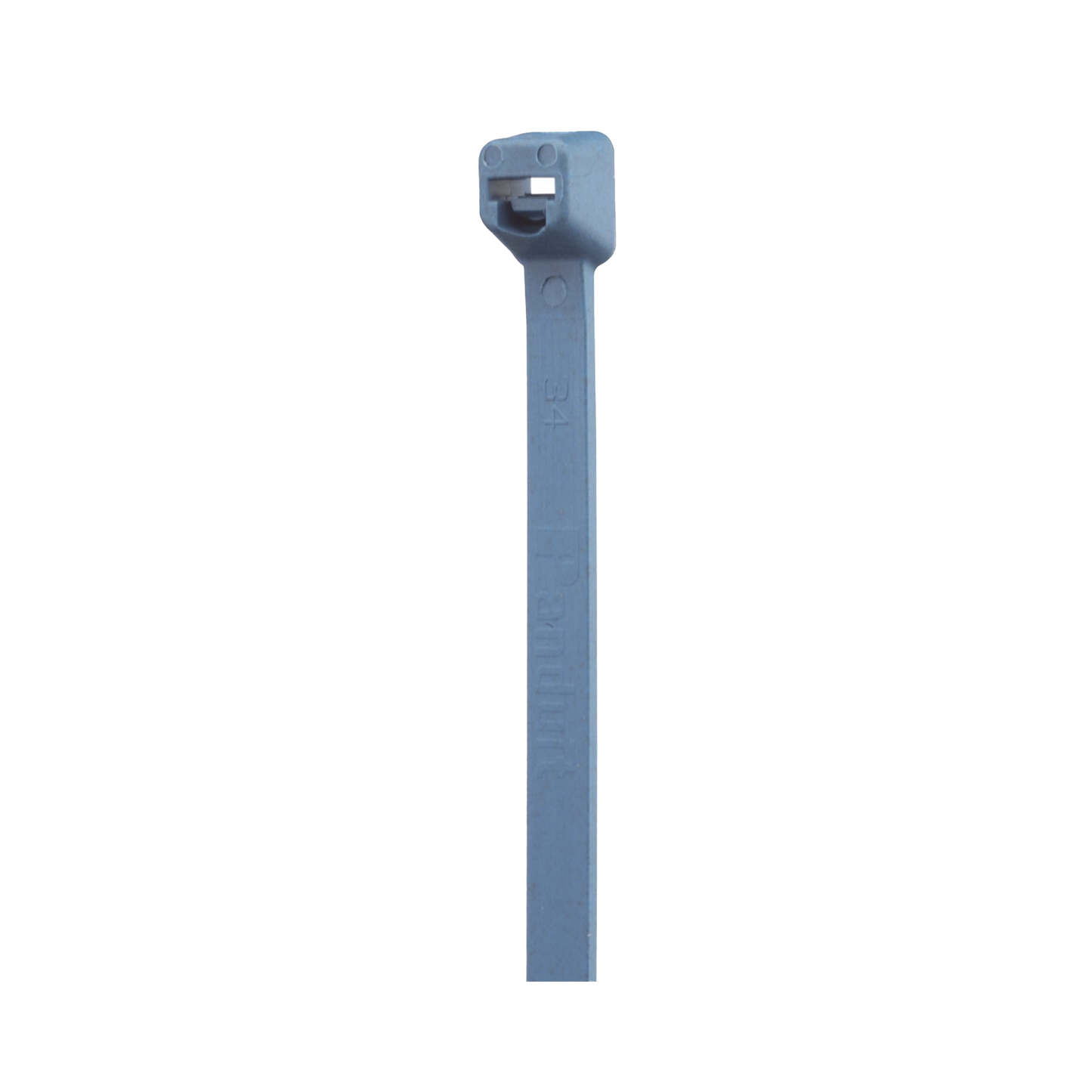 Cincho Pan-Ty™ 203mm Largo x 3.4mm ancho, Intermedio de Nylon 6.6 y Metal Detectable, Color Azul. 100 Piezas.