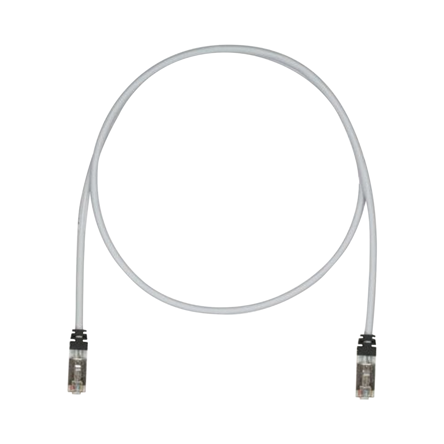Patch Cord Cat6A, Blindado S/FTP, CM/LS0H, 2.13 Metros (7 Pies), Color Gris