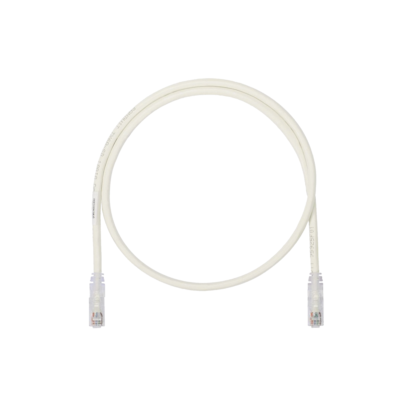 Cable de Parcheo UTP, Cat6A, 24 AWG, CM, Color Blanco, 0.91 Metros (3 Pies)