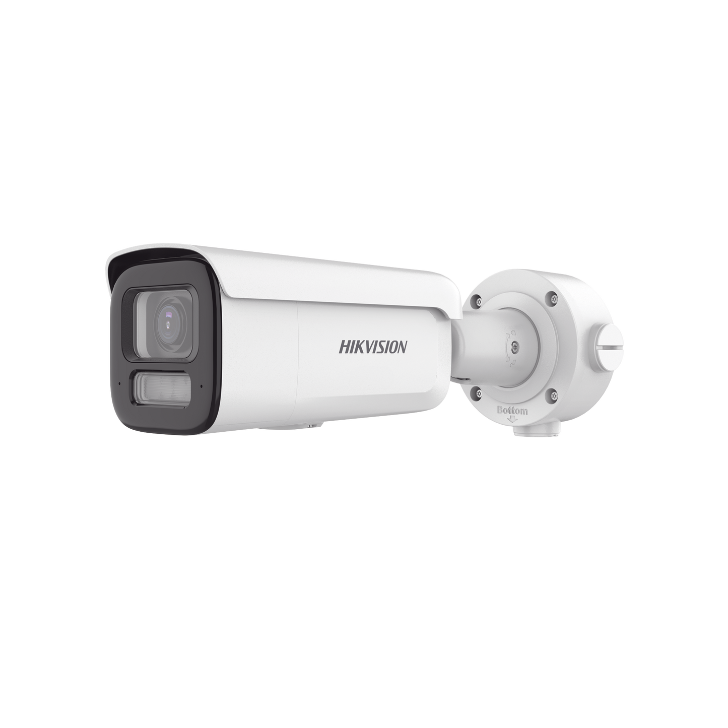Bala IP 8 Megapixel (4K) / Lente Mot. 2.7 a 13.5 mm / Dual Light (60 mts IR + 60 mts Luz Blanca) / Darkfighter S / Exterior IP67  / IK10 / WDR 130 dB / 4 Analíticos: AcuSense, Deteccion Facial, Conteo de Personas por Cruce y Zona