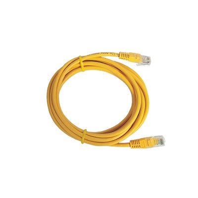Cable de Parcheo UTP Cat6 - 2 Metros (6.56 Pies) - Amarillo