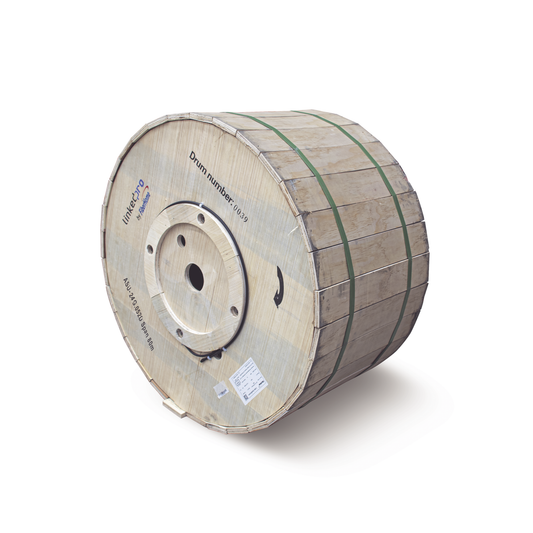 4 km Fibra Óptica Mini ADSS G.652D, 24F, Span 80m