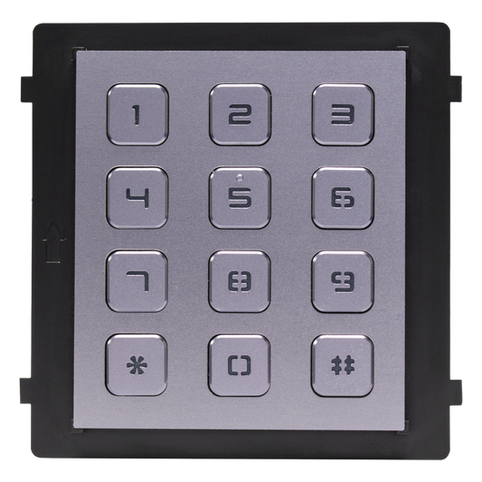 Módulo de Teclado para Frente de Calle  Modular / Desbloqueo de Puerta Mediante Código / Llamada a monitor.