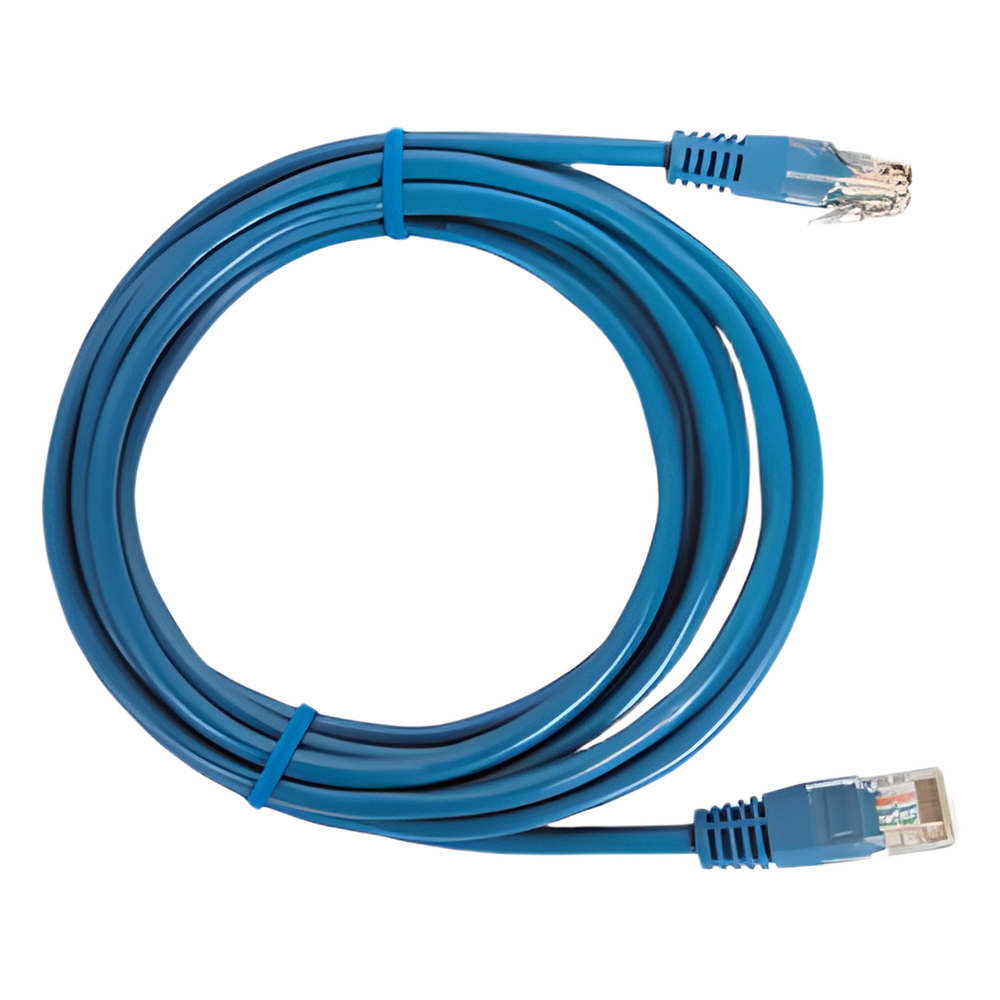 Cable de Parcheo UTP Cat6 - 0.5 Metros (1.64 Pies) - Azul