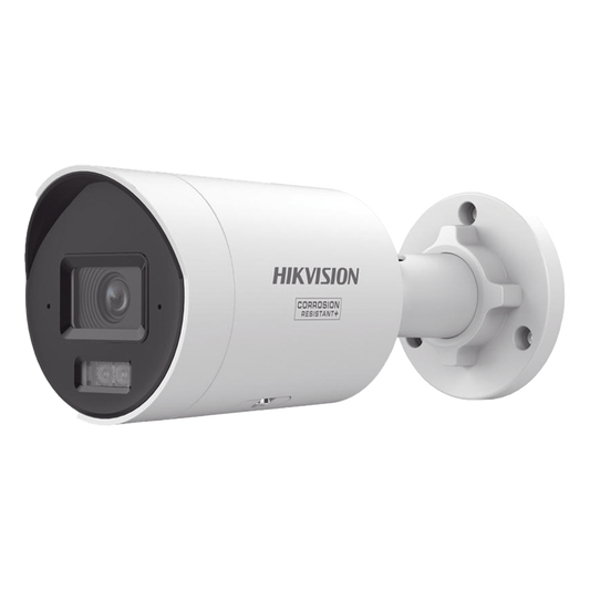 [Dual Light + ColorVu 3.0 + HikAI] Bala IP 8 Megapixel / Lente 2.8 mm / 40 mts IR + Luz Blanca / 2 Microfonos Integrados / Exterior IP67 / WDR 130 dB / ACUSENSE 3.0 / Metal / NEMA 4X / ACUSEEK