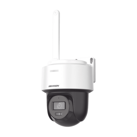 [FlexVu]  Domo PT IP 4 Megapixel / Lente 4 mm  / Dual Light (30 mts IR + 30 mts Luz Blanca) / ACUSENSE / Autoseguimiento en Humanos / IP66 / Micrófono y Bocina Integrado (Audio de Dos Vías) / Micro SD / Incluye Montaje de Pared o Techo
