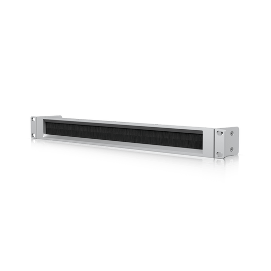UACC Rack Mount Panel Brush 1U – Panel con Cepillo para Rack que Permite el Paso Ordenado de Cables, Reduce la Entrada de Polvo y Mantiene una Estética Limpia y Uniforme